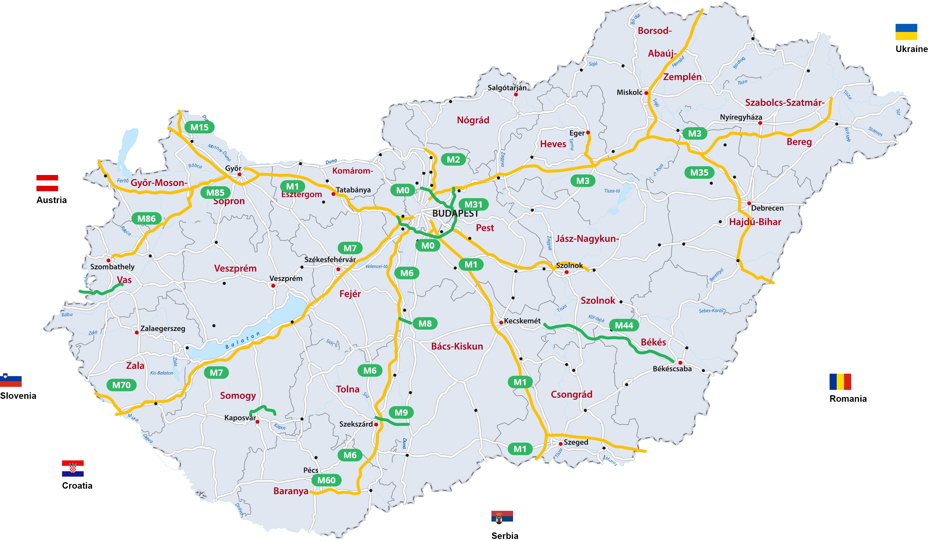 toll-roads-in-hungary-hungary-vignette-map